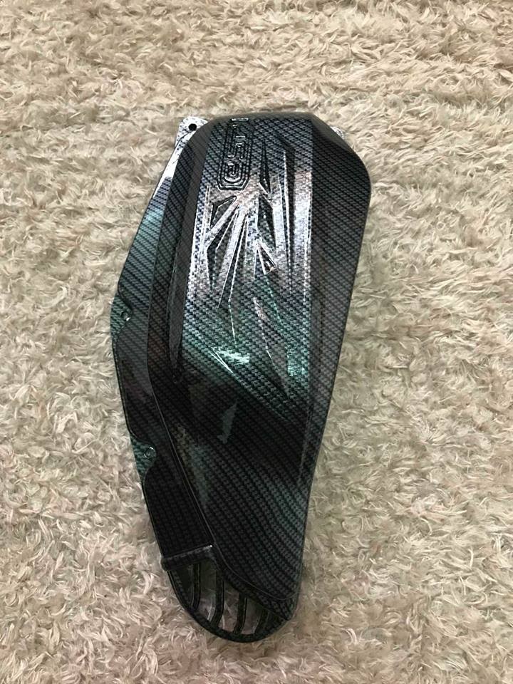 ốp bô e đen carbon cho xe air blade 2016 2017 2018 2019