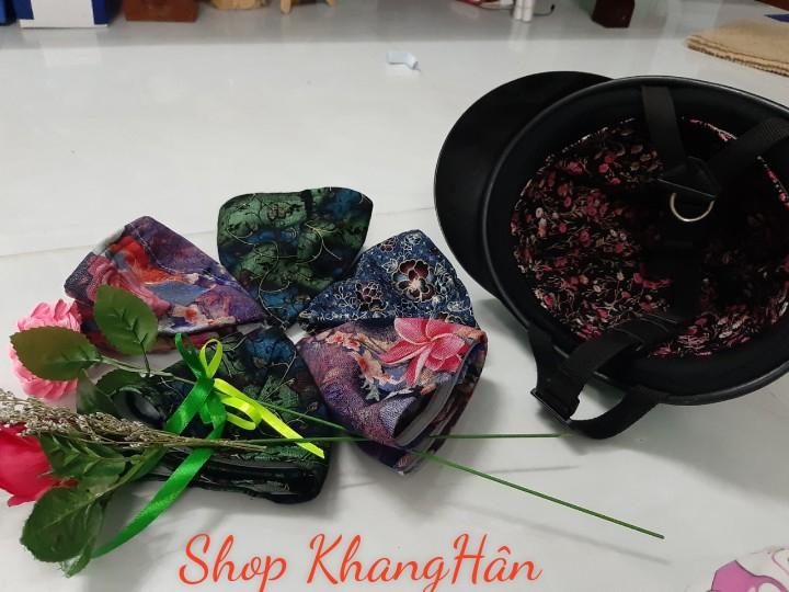 Combo 5 miếng lót mũ bảo hiểm (nhà may)