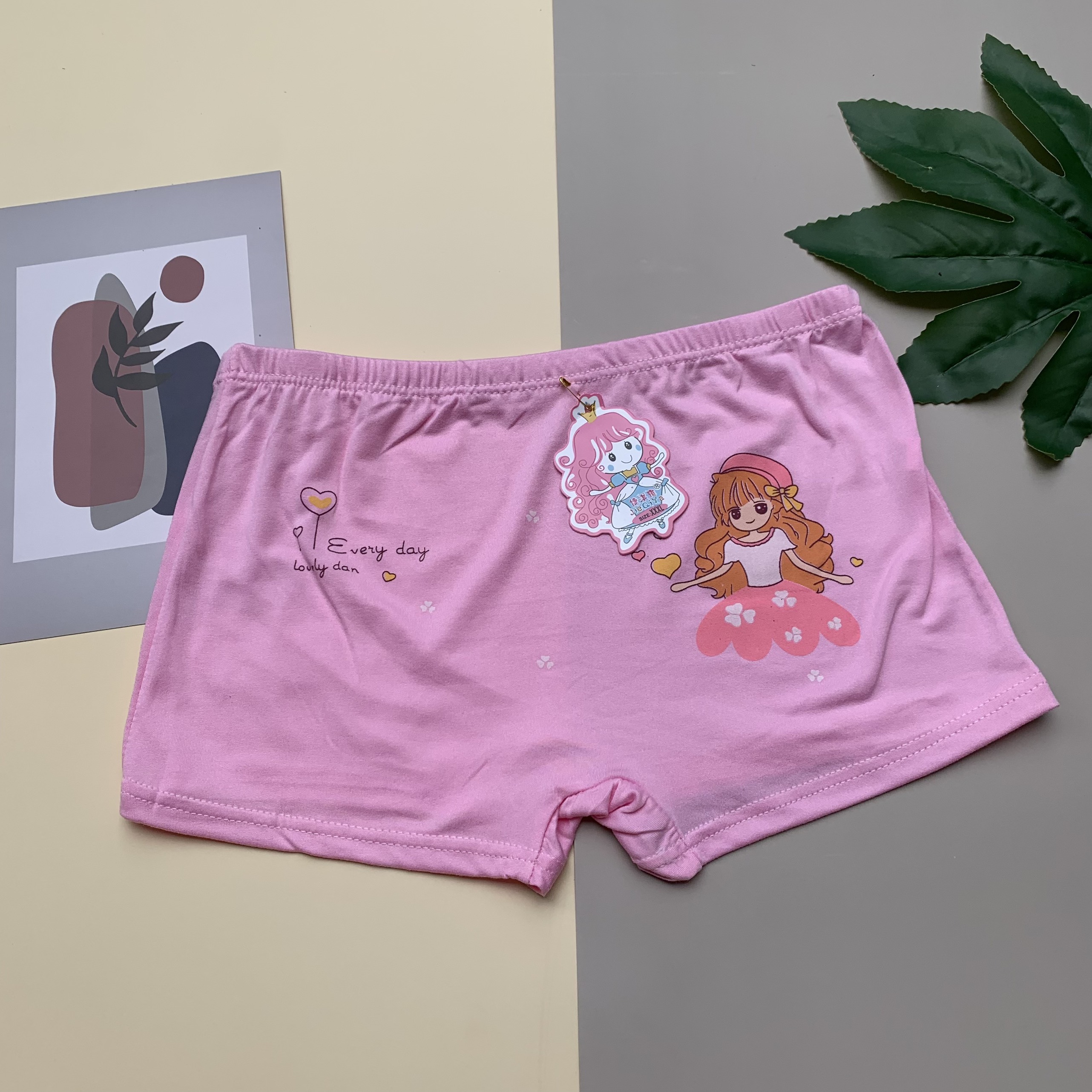 Combo quần chip bé gái mềm mịn cao cấp chất cotton Aha Store