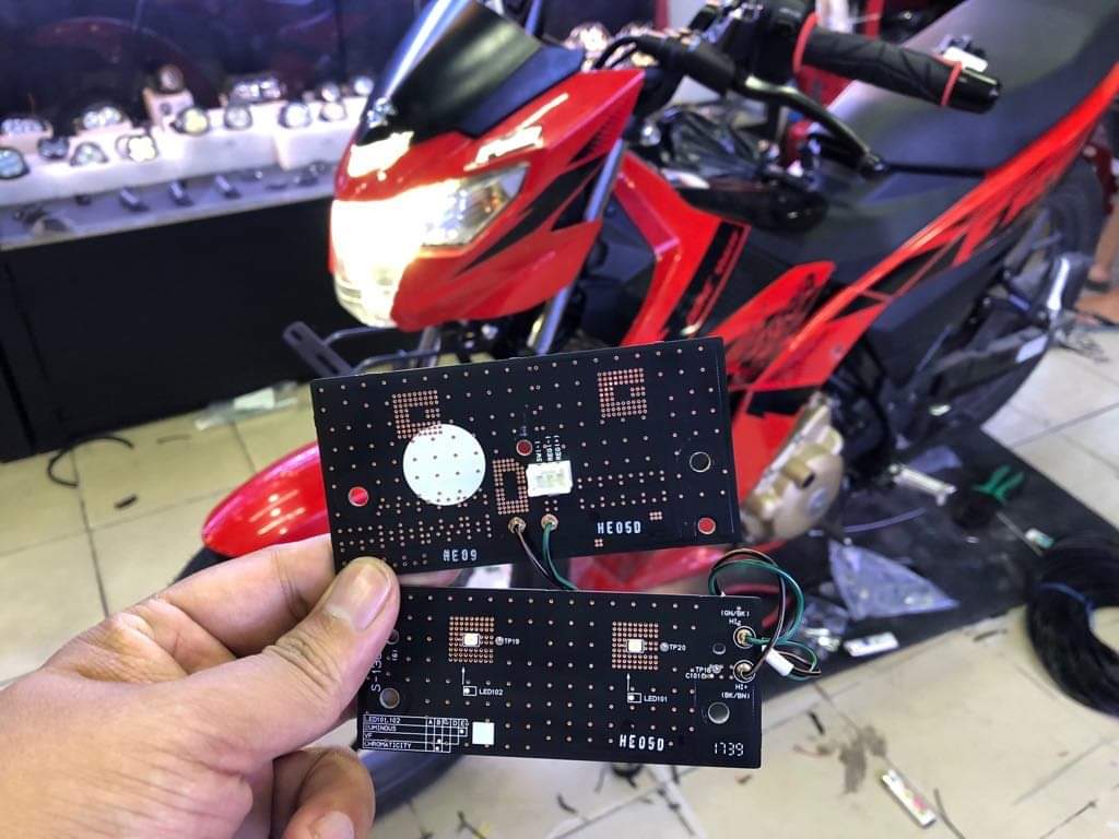 Mạch led pha cos Raider - Satria - GSX150 - Bandit chính hãng Suzuki