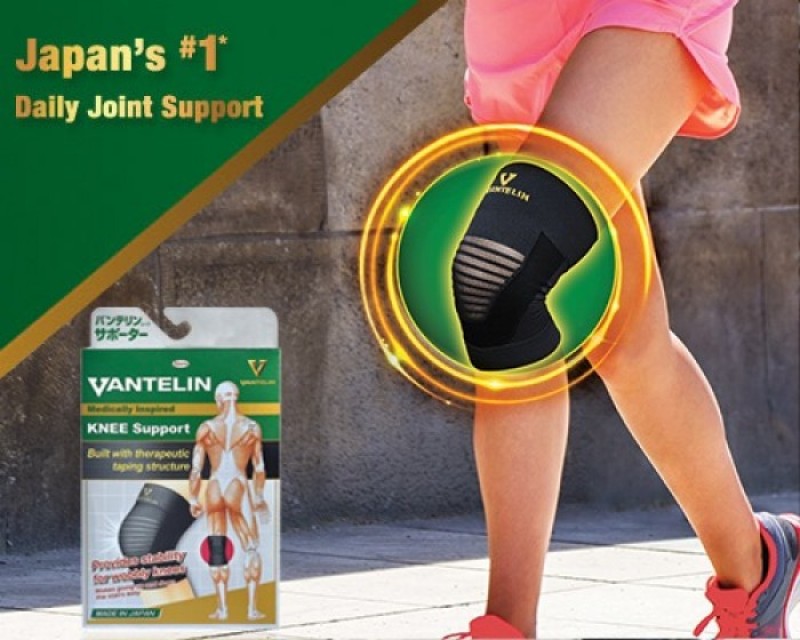 Đai Bảo Vệ Khớp Gối VANTELIN KOWA - Bảo vệ chấn thương đầu gối