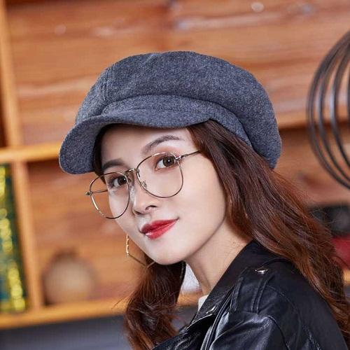 [HCM]Nón Len Nữ Mũ Nón Bere Nữ Thời Trang