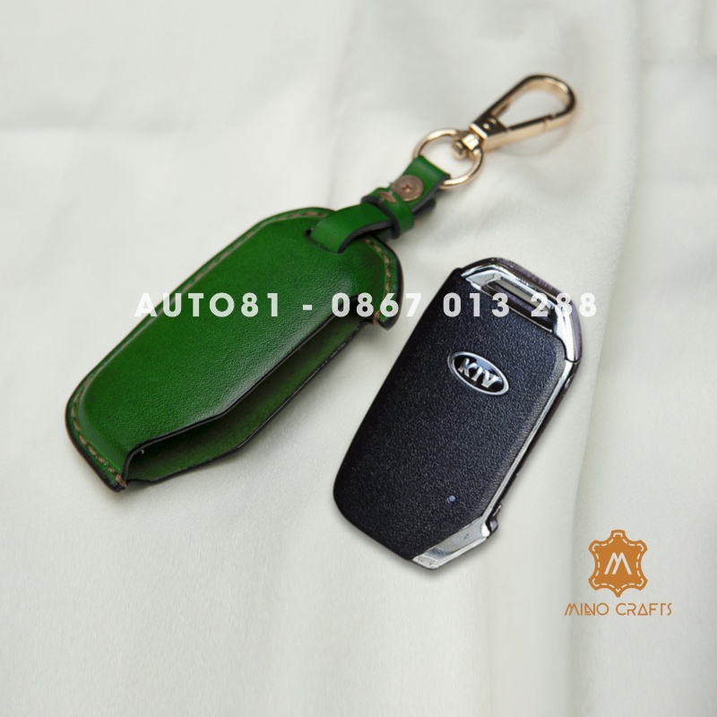 Bao chìa khóa handmade cho xe hơi - Da thật nhập khẩu( ẢNH THẬT)