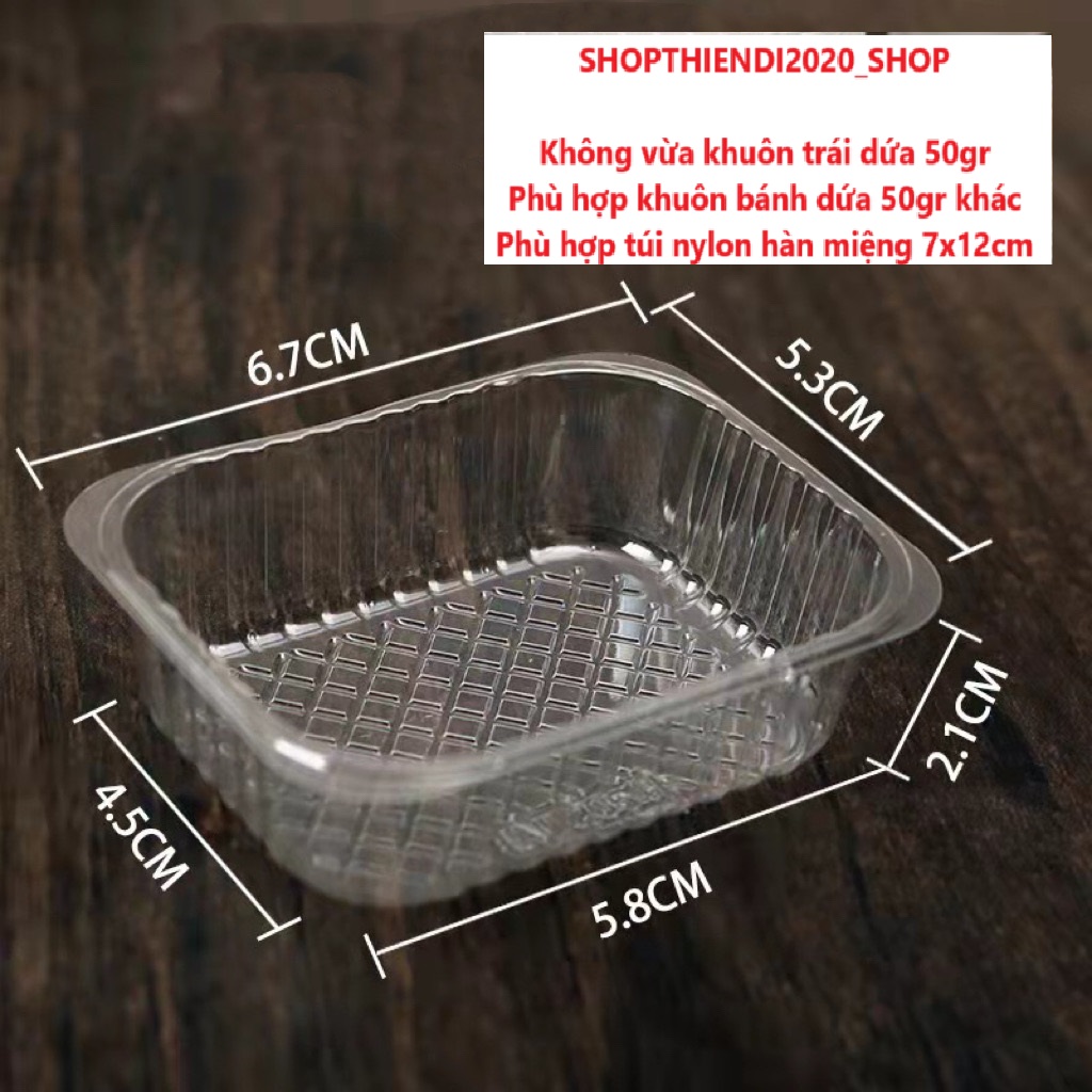 Plastic Tray for Pineapple Cakes (50Gr)