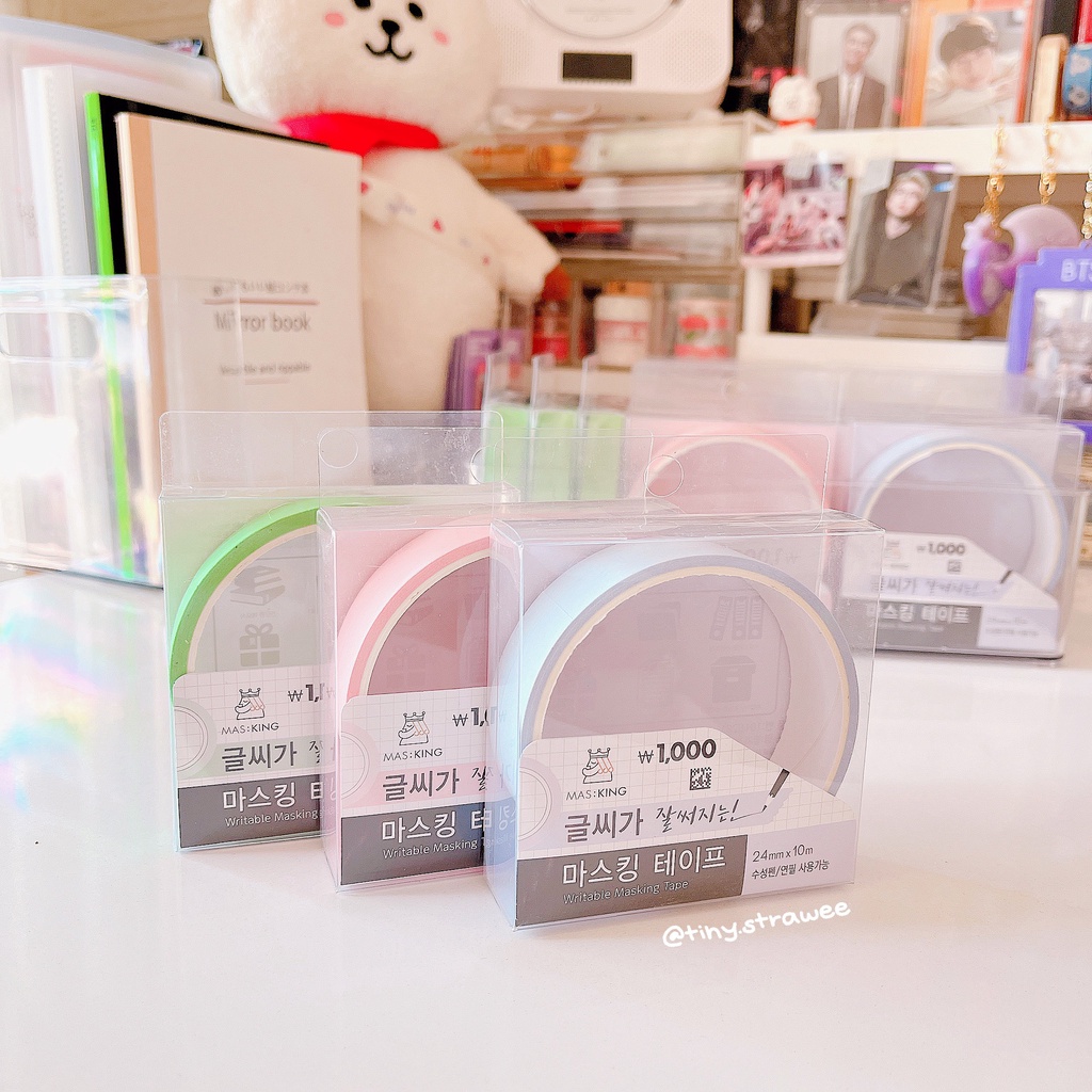 Washi tape Daiso Hàn | Tiny Strawee