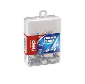 Đinh dù Deli 0022 - đinh mũ sắt nhỏ