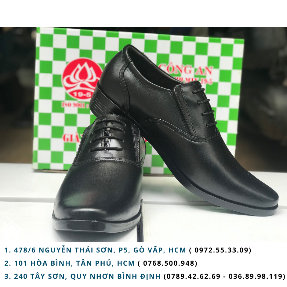Giày Tây Công Sở Nam Da Bò Mã PN13