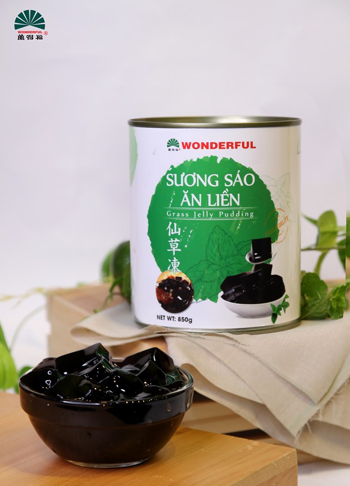 Sương sáo ăn liền Wonderful lon 850g
