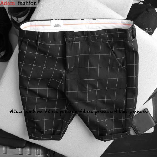 Quần short tây âu nam , quân short nam body chất vải chéo co giản nhẹ Adam_fashion