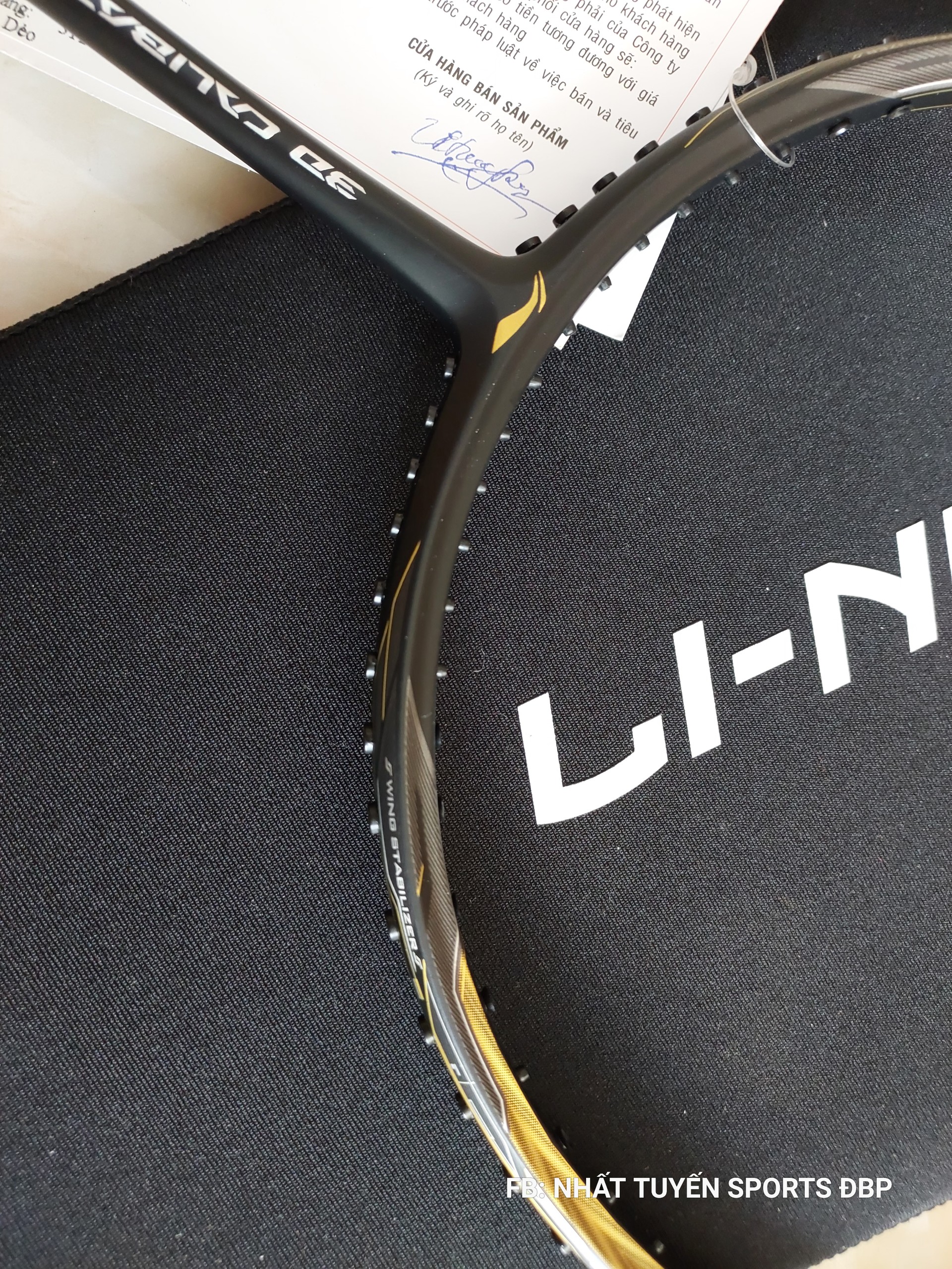 Vợt cầu lông Lining 3D Calibar 900I   - 5U (Chính hãng)