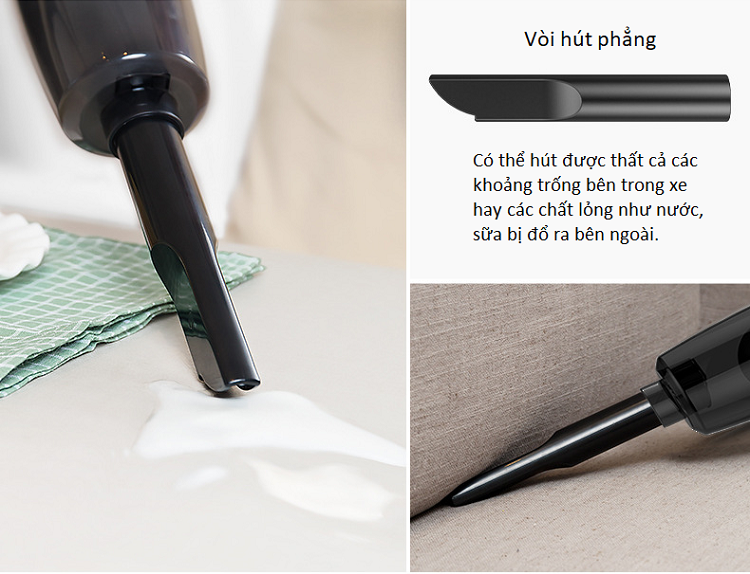 Máy hút bụi ko dây trên ô tô V01  - Hàng nhập khẩu