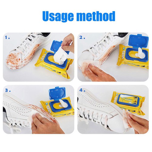 Khăn giấy lau giày Sneaker chuyên dụng đa năng
