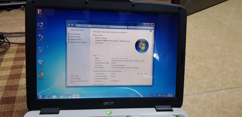 Laptop giá rẻ phục vụ online, giải trí
