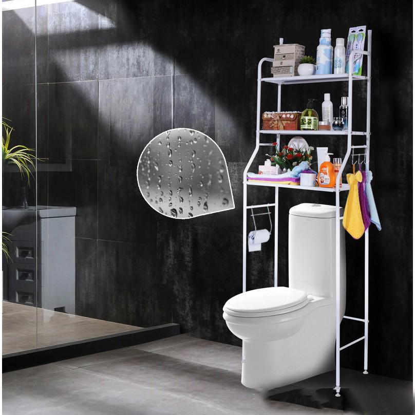 Kệ để đồ sau tolet tiện ích