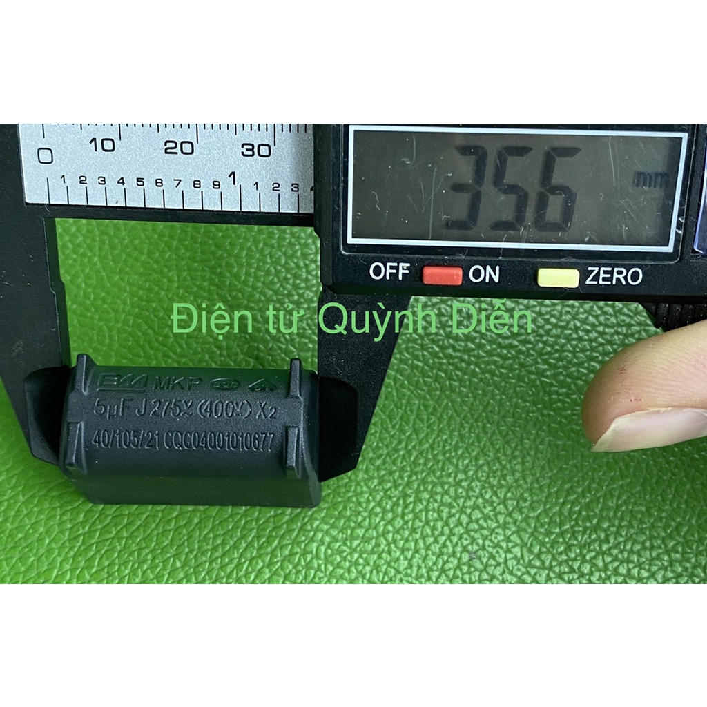 Combo 10 Tụ bếp từ 5uf đứng ốm - LinhKien HD