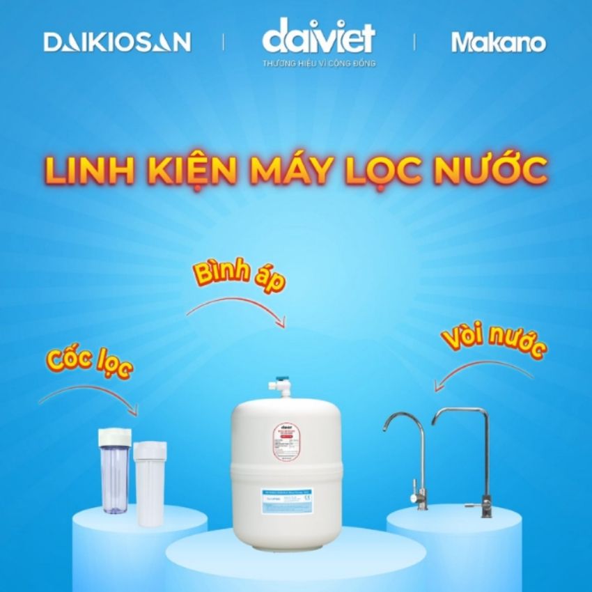 [Chính Hãng] Bơm Máy Lọc Nước 24V Đại Việt - Nhập khẩu Đài Loan