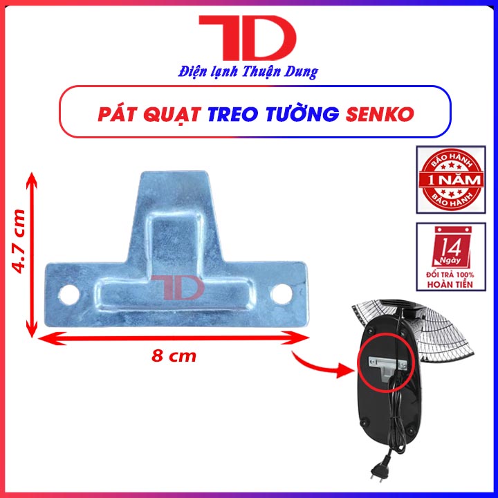 Pát quạt treo tường Senko, bát quạt, bas quạt, pát gắn tường, bát gắn tường, bas gắn tường, Điện lạnh Thuận Dung