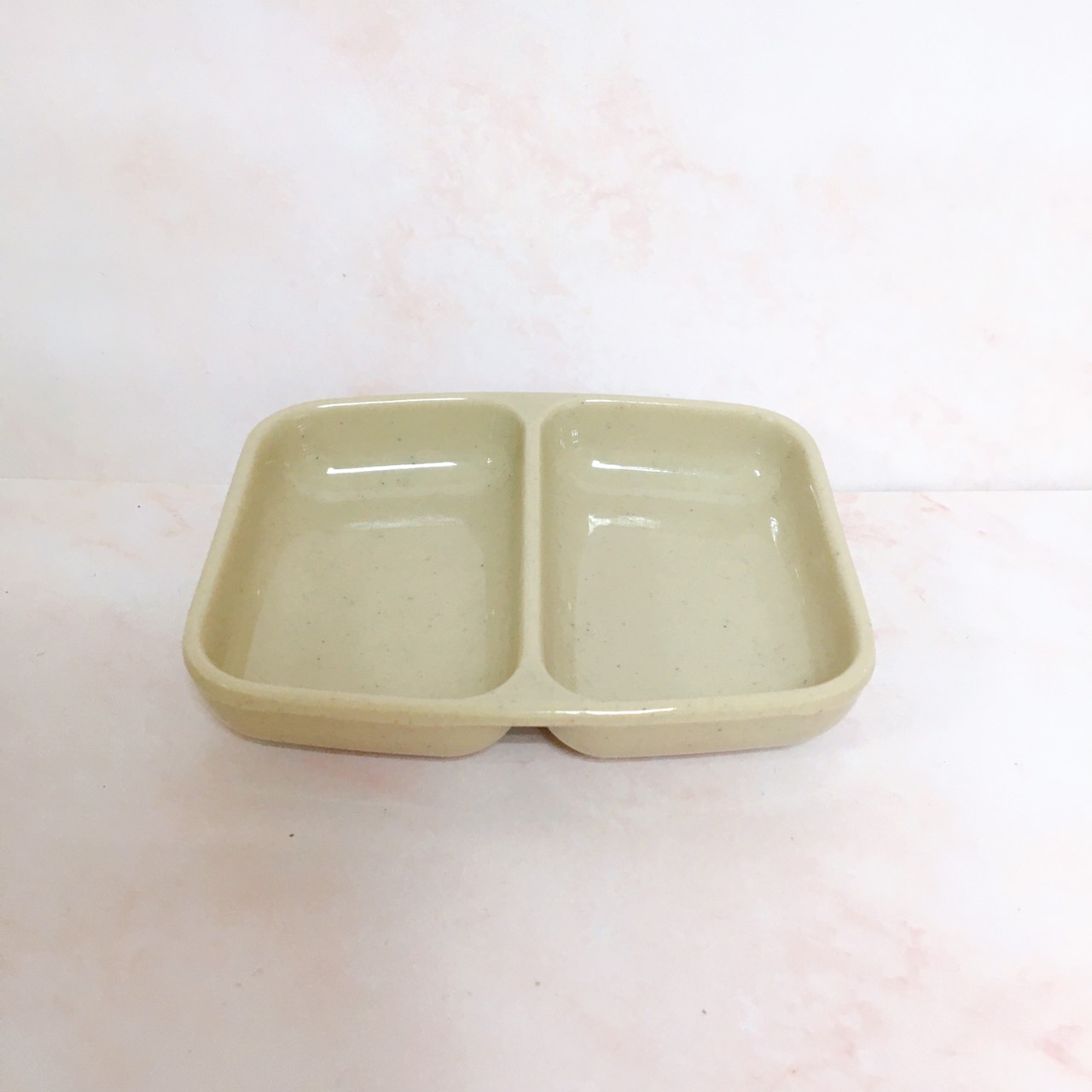 Đĩa Chấm SUPERWARE Nhựa Phíp 100% Melamine Nâu Đá - Stone