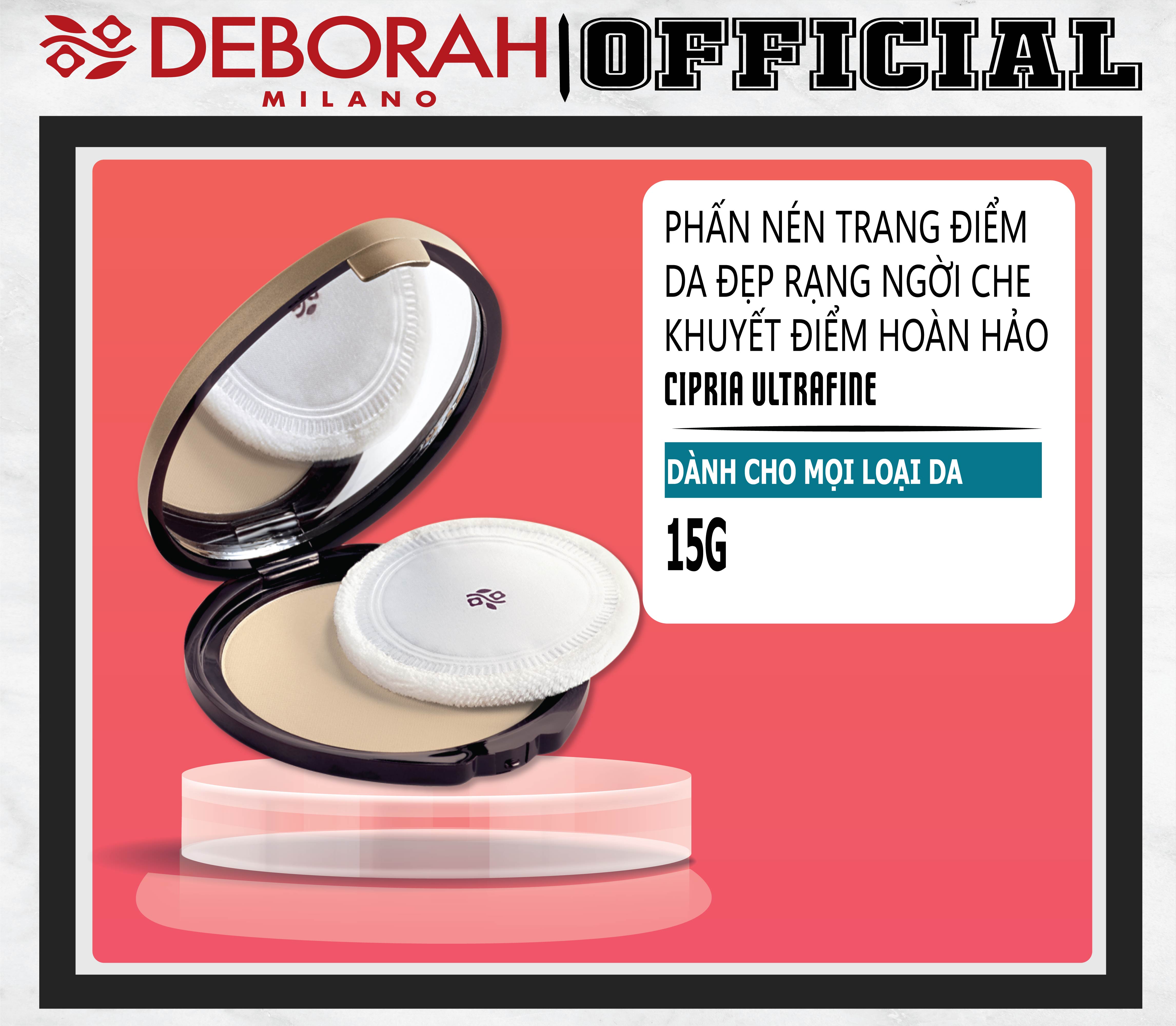 Phấn Nén Deborah Cipria Ultrafine