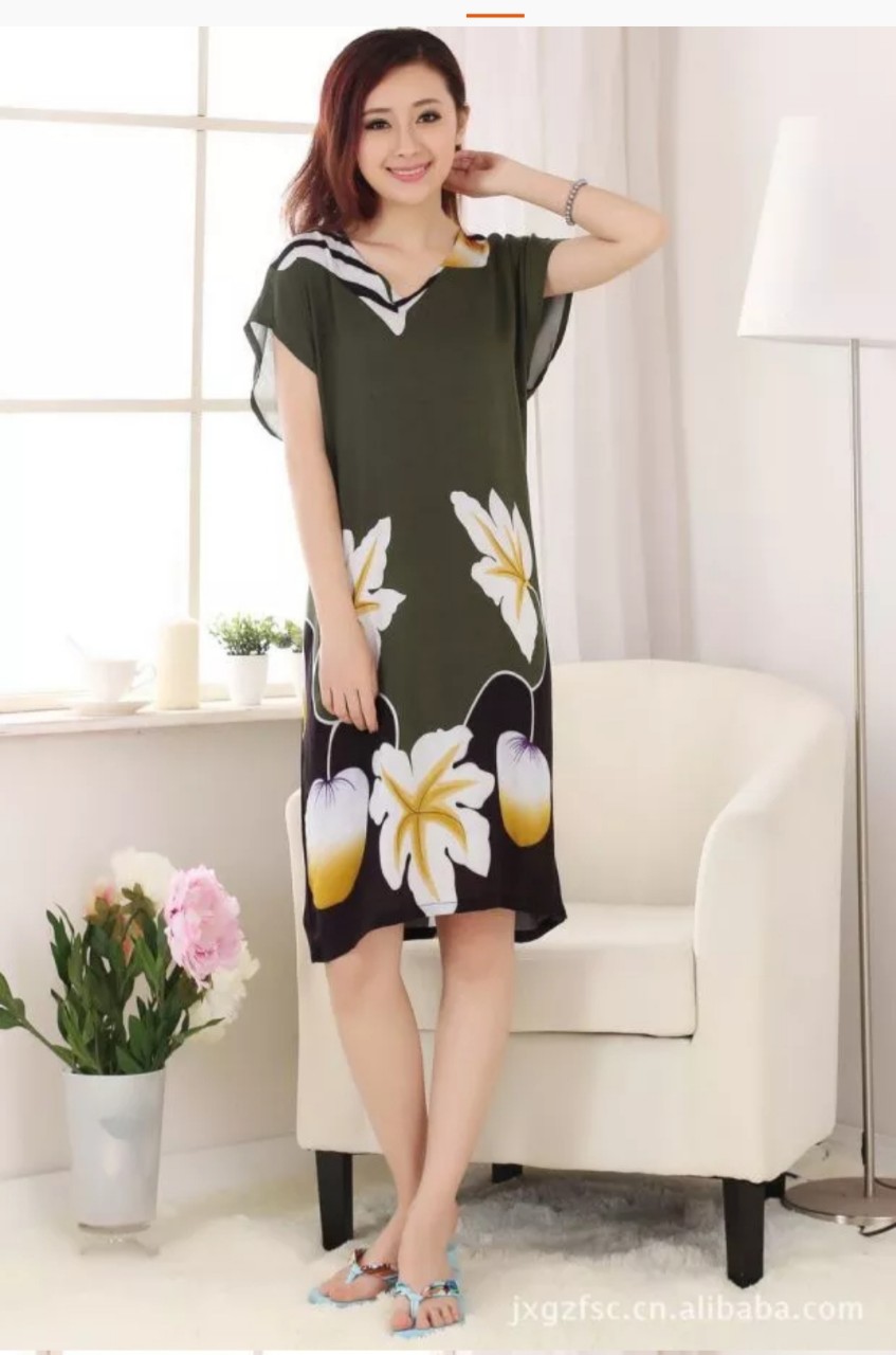 Đầm Maxi lanh big size  Quảng Châu