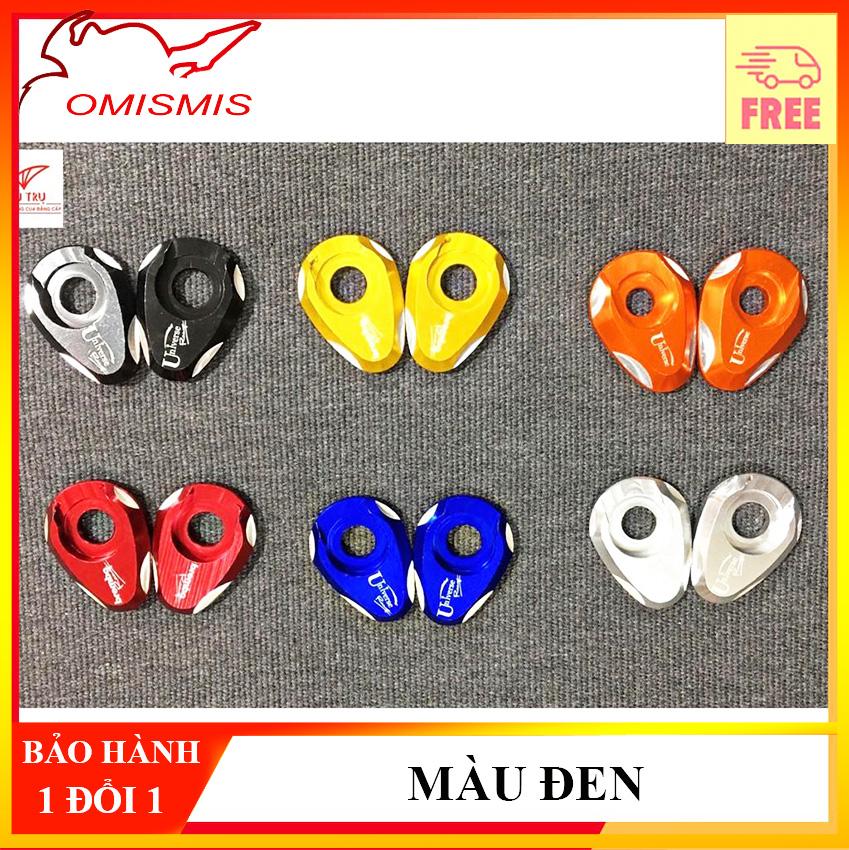 [MÀU ĐEN] Long đền xi nhan 2 tầng nhôm CNC đủ màu