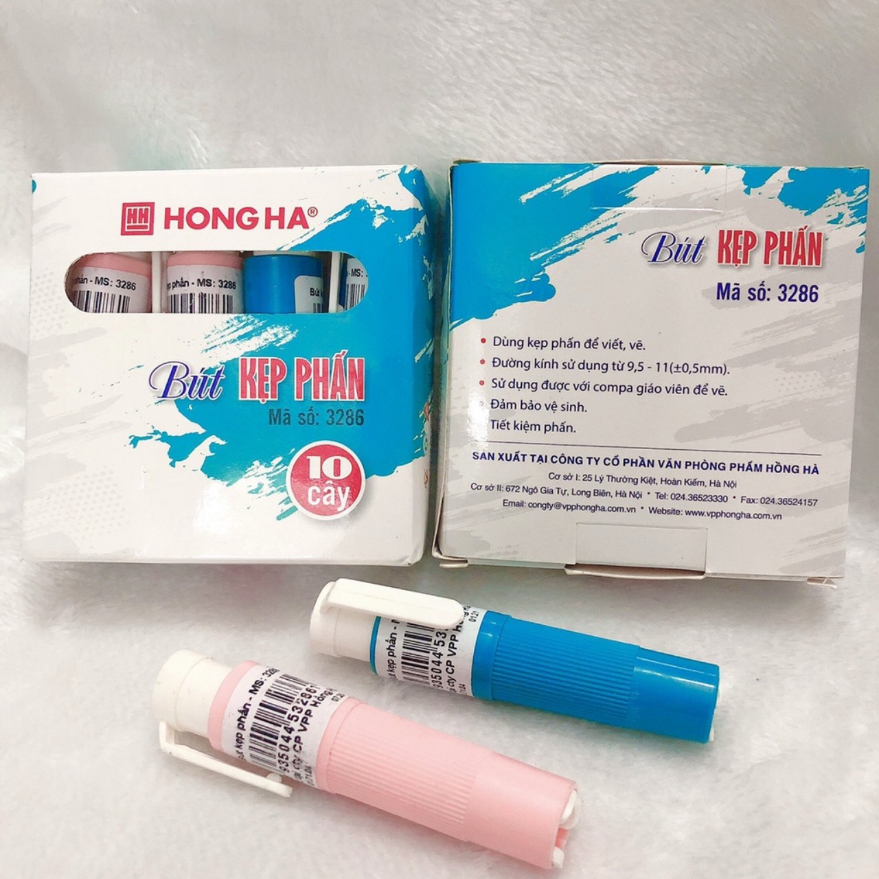 Bút kẹp phấn Hồng hà