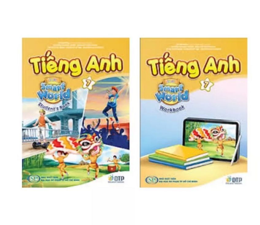 Sách - Sách Tiếng Anh Lớp 7 I-Learn Smart World - Student's Book + Workbook (Bộ 2 Cuốn)