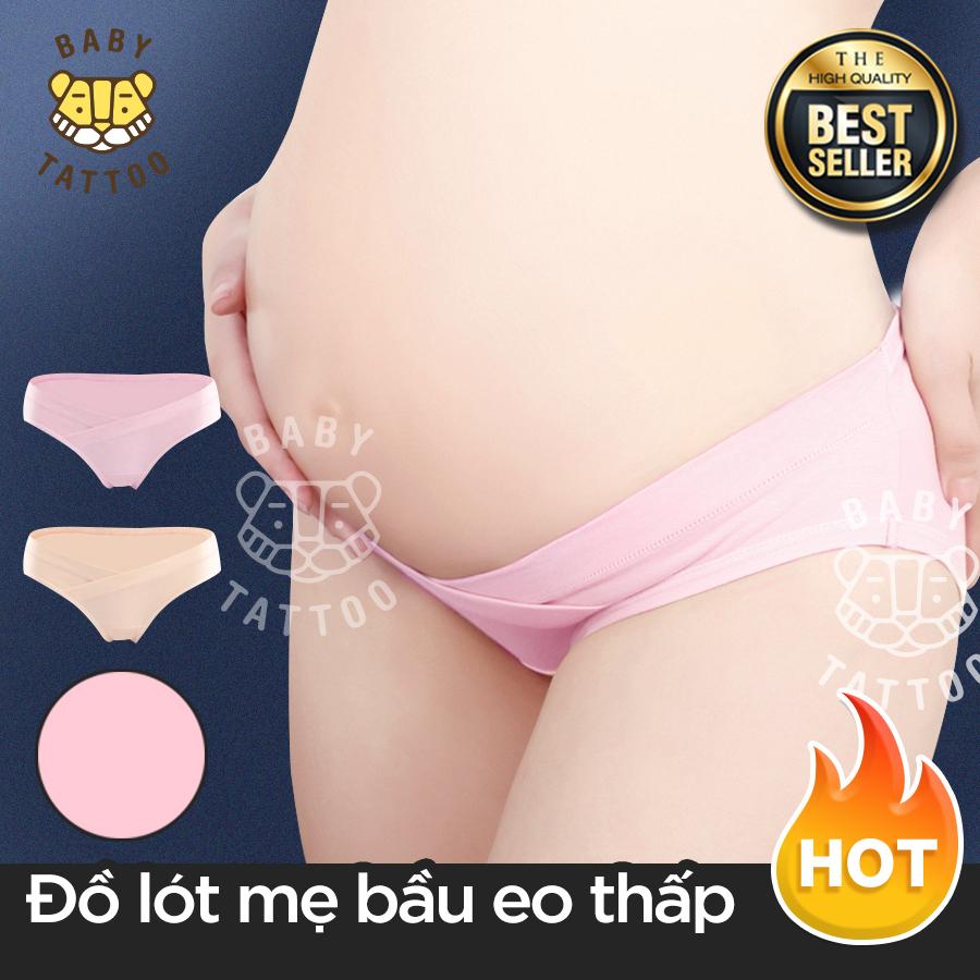 BABY TATTOO Women's Under the Bump Comfortable Maternity Panties Briefs Pregnancy Underwear
