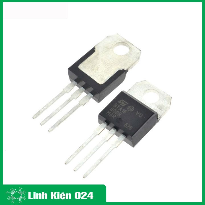 Triac BTA16-600B TO220 điện áp 600V 16A