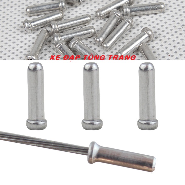 Set 30 đầu bịt dây cáp phanh , dây cáp đề xe đạp chất lượng tốt