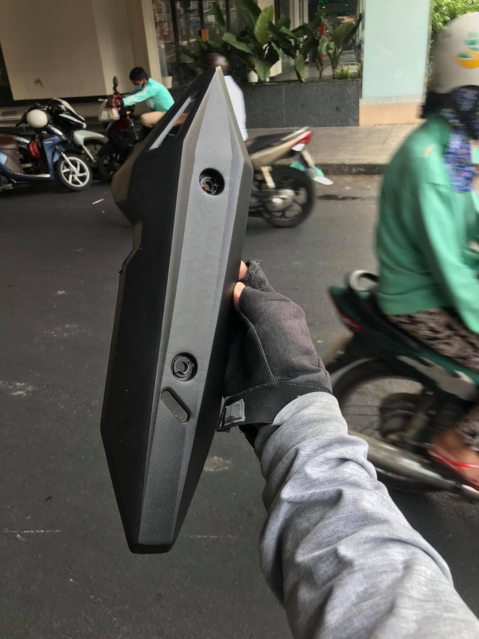 Vario Zin 2018 Exhaust Cover
