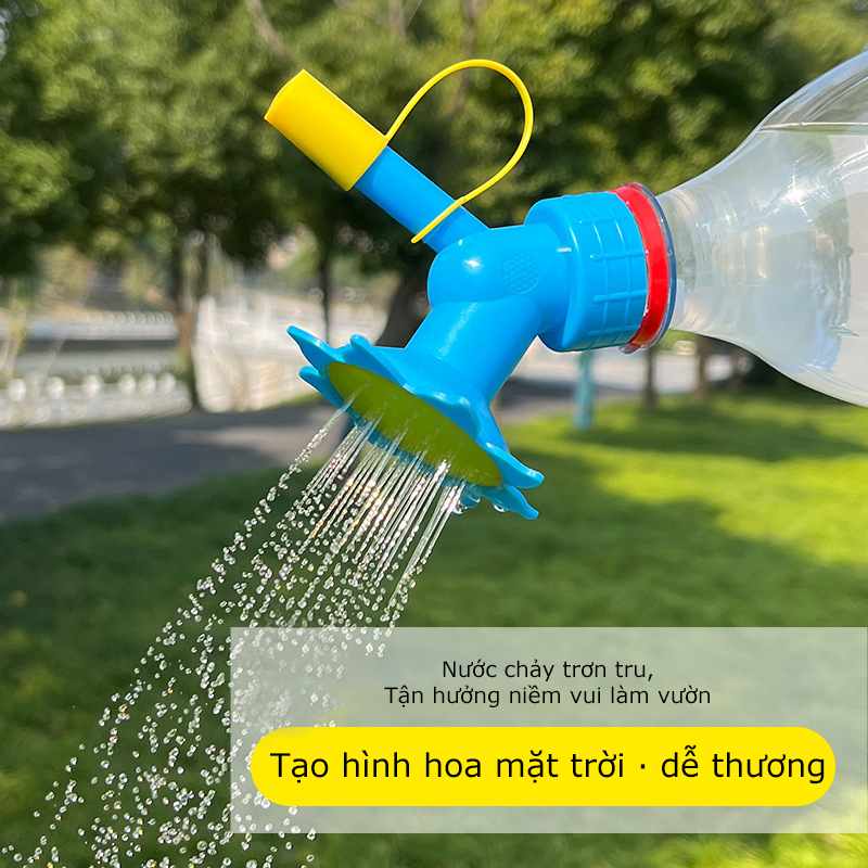 Plastic sprayer for watering plants