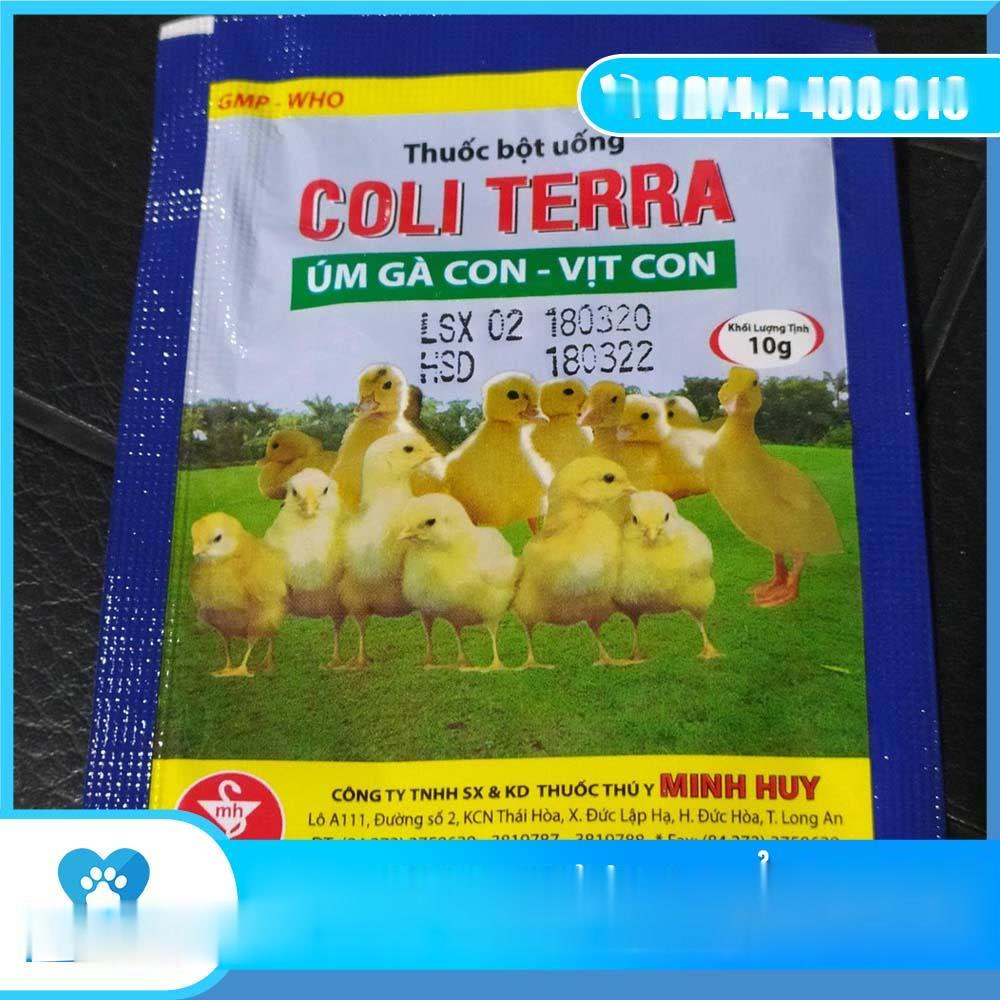 Coli úm gà con, vit con (gói 10g