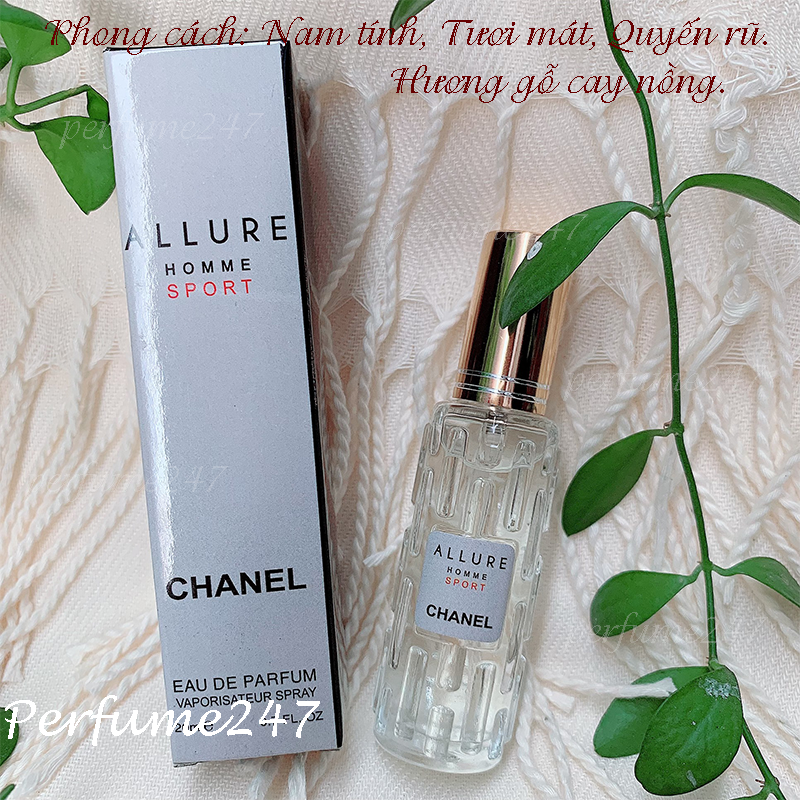 [HCM]COMBO 3 CHAI NƯỚC HOA NAM MINI ALLURE 20ML