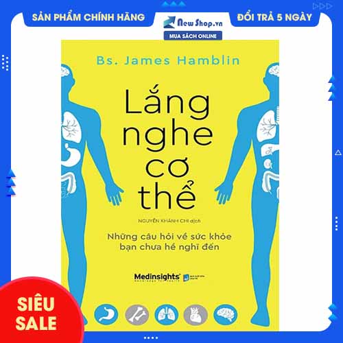 Sách - lắng nghe cơ thể - newshop