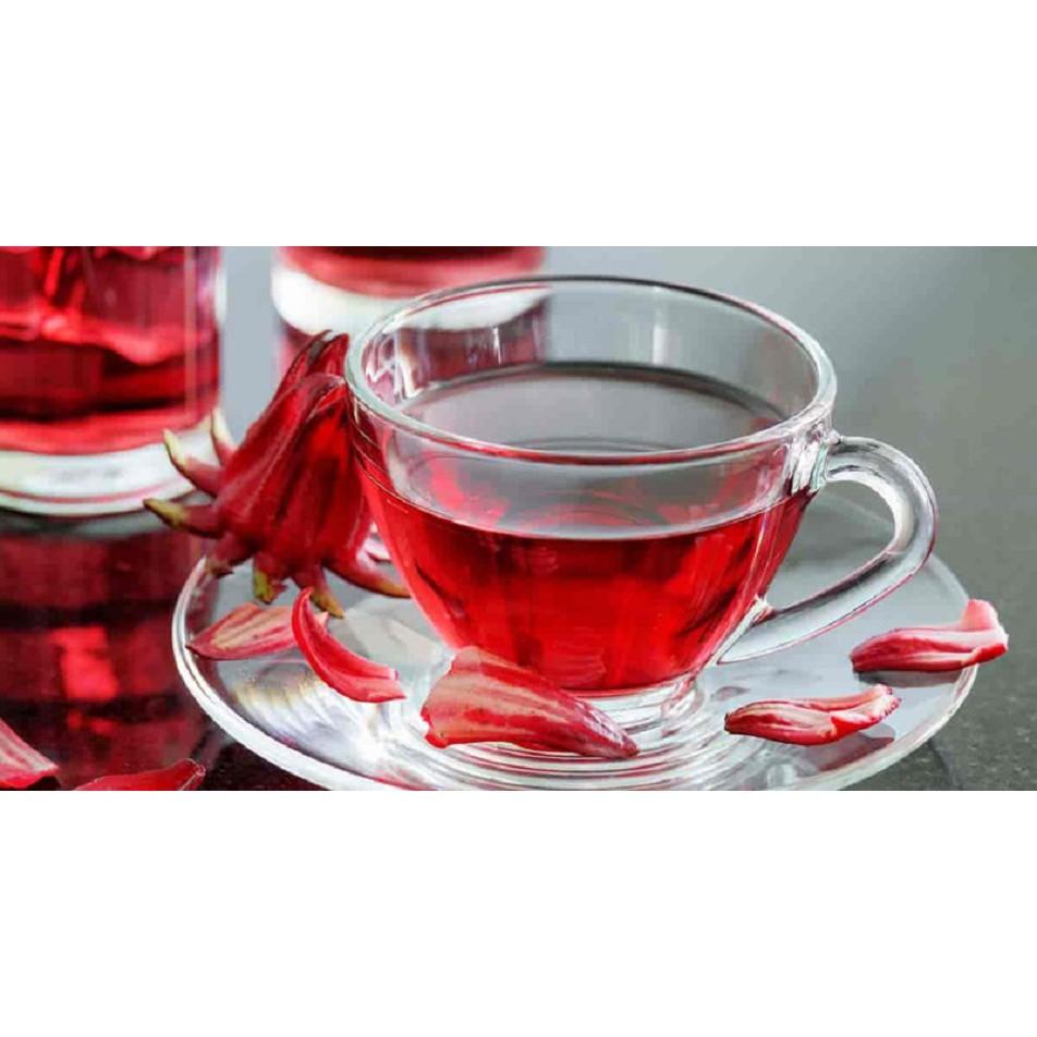 TRÀ ATISO ĐỎ - 500G/1kg -trà hoa dâm bụt (hibiscus, atiso đỏ) khô