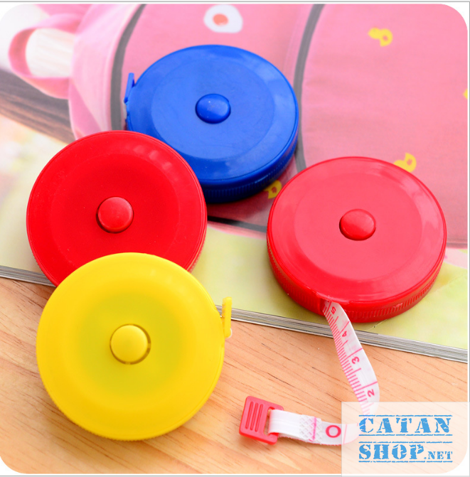 [HCM]Thước Dây Bỏ Túi Nhỏ Gọn Tiện Lợi 15m (Có nút tự động cuộn thu dây màu ngẫu nhiên) GD326-thuocday1m5