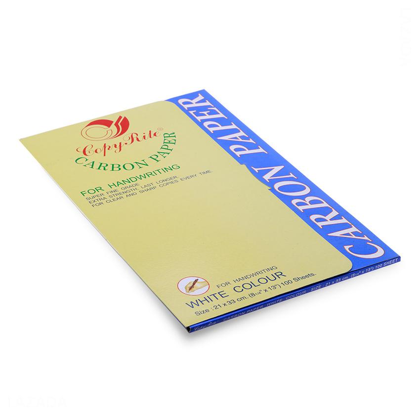 White carbon paper