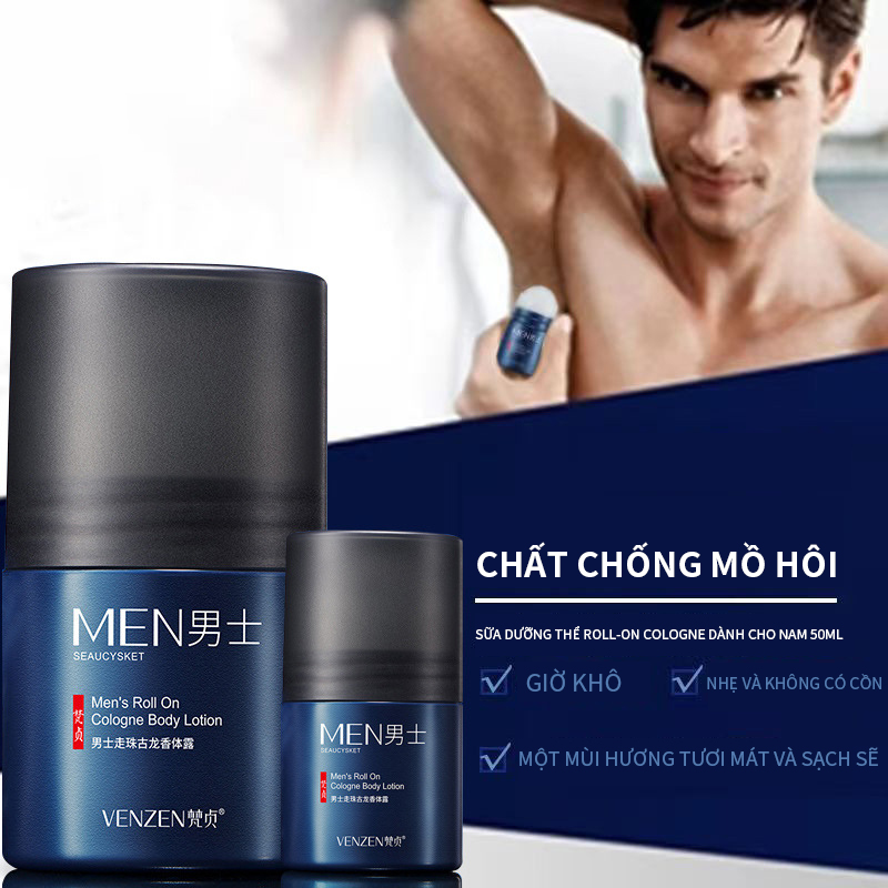 Lăn Ngăn Mùi NIVEA MEN Cool Kick Mát Lạnh (50ml)