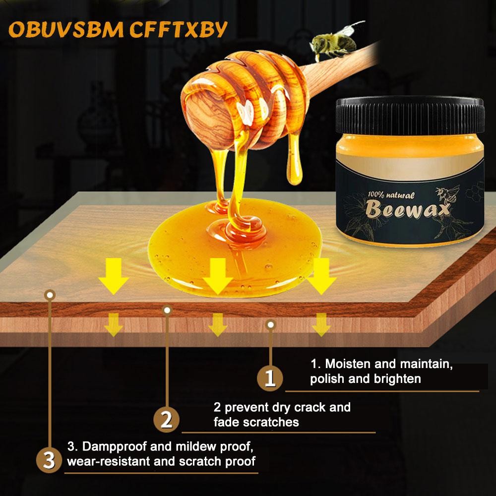 Dầu Sáp ong lau mới đồ gỗ Beewax