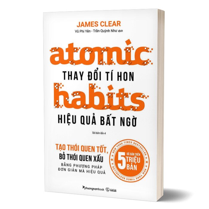 Atomic Habits - Thay Đổi Tí Hon Hiệu Quả Bất Ngờ