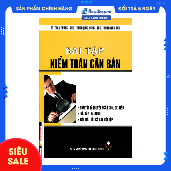 Sách - bài tập kiểm toán căn bản - newshop