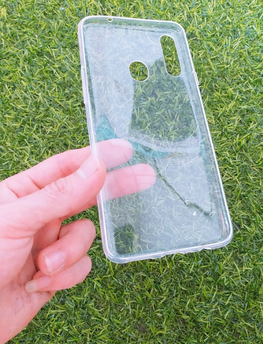 Ốp lưng silicon dẻo trong suốt Samsung Galaxy A20s siêu mỏng