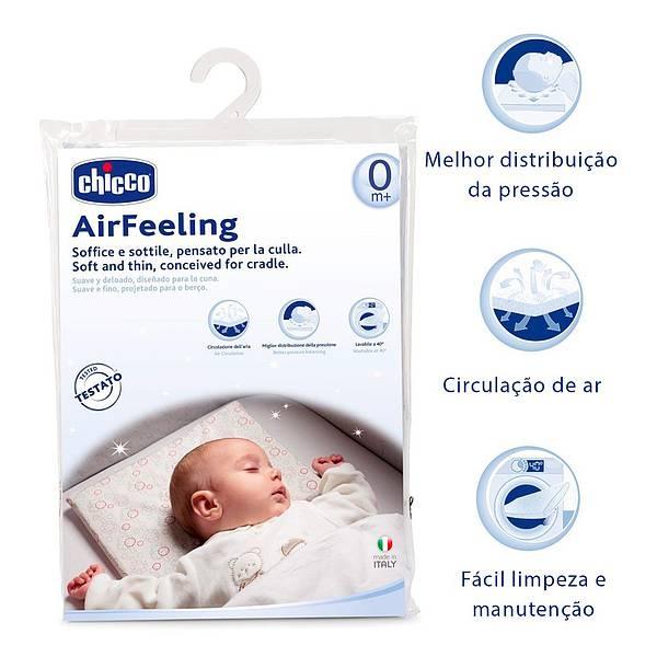 Gối chống bẹt đầu thoáng khí Airfeeling Chicco