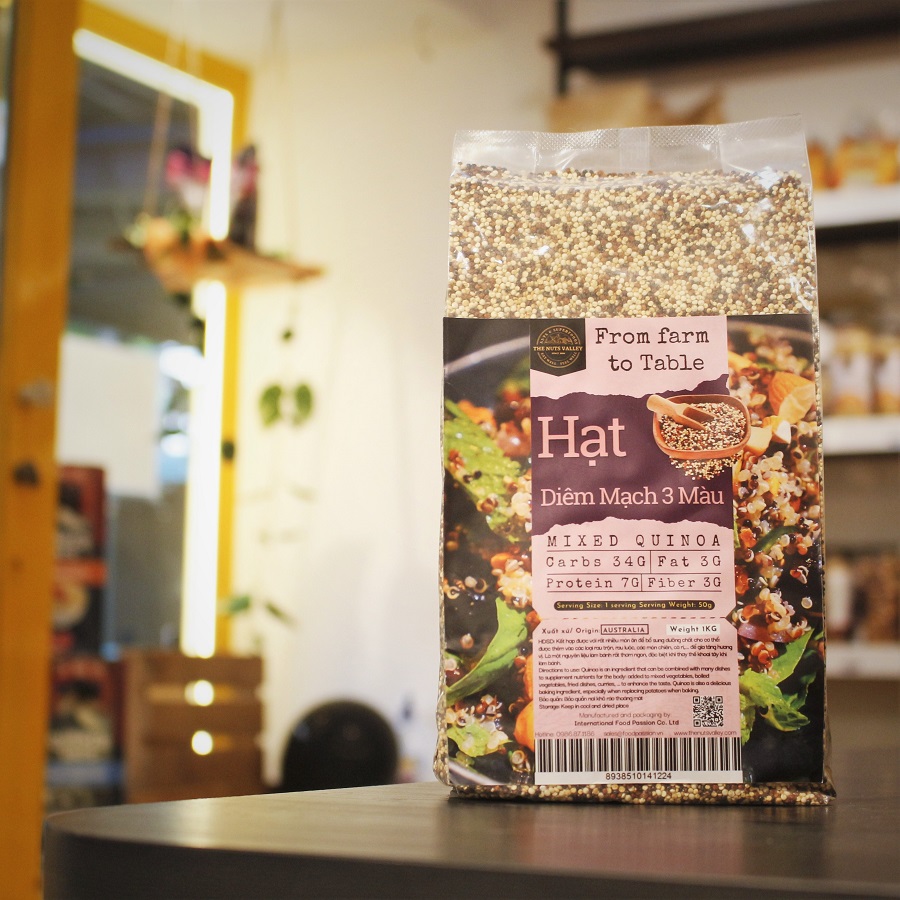 Hạt Diêm Mạch 3 Màu - MIXED QUINOA The Nuts Valley N500gr