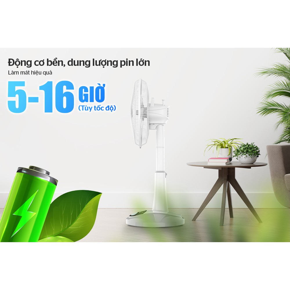 Quạt sạc SUNHOUSE SHD7228
