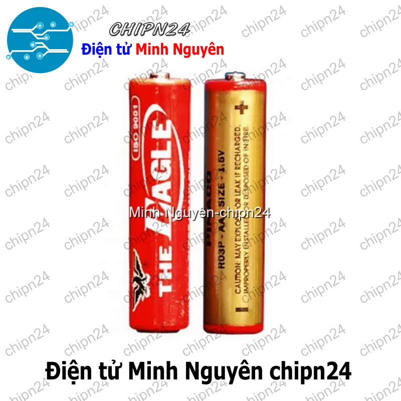 [4 viên] (F229.5) Pin AAA Con Ó Pinaco (Pin 3A, Pin tiểu, Pin đũa) - HH001975