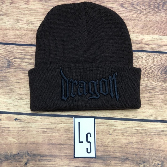 Nón len dragon thêu nổi - Ảnh thật