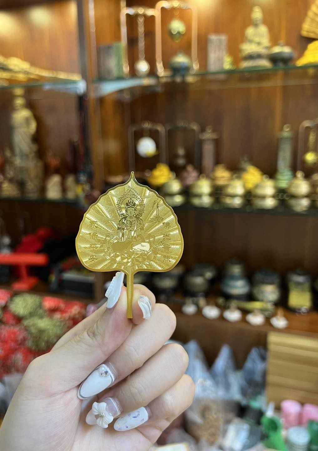 Lá bồ đề may mắn