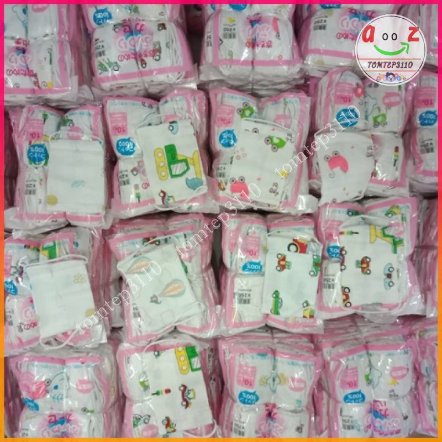 Khẩu Trang Xô Cho Bé Từ 1-4 Tuổi